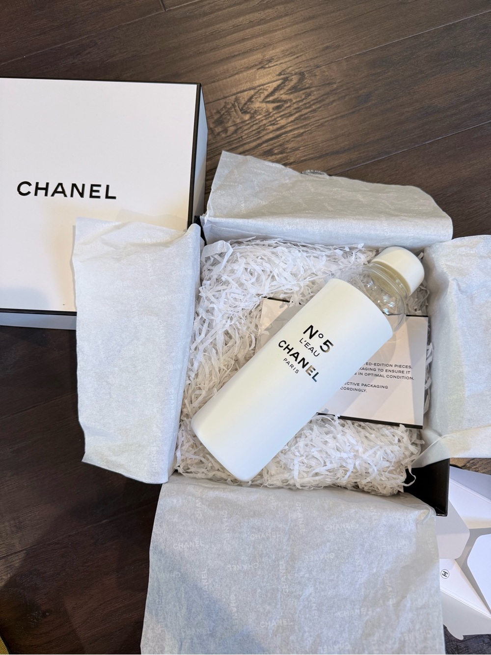 Chanel Paris N5 Water Bottle - Limited Edition